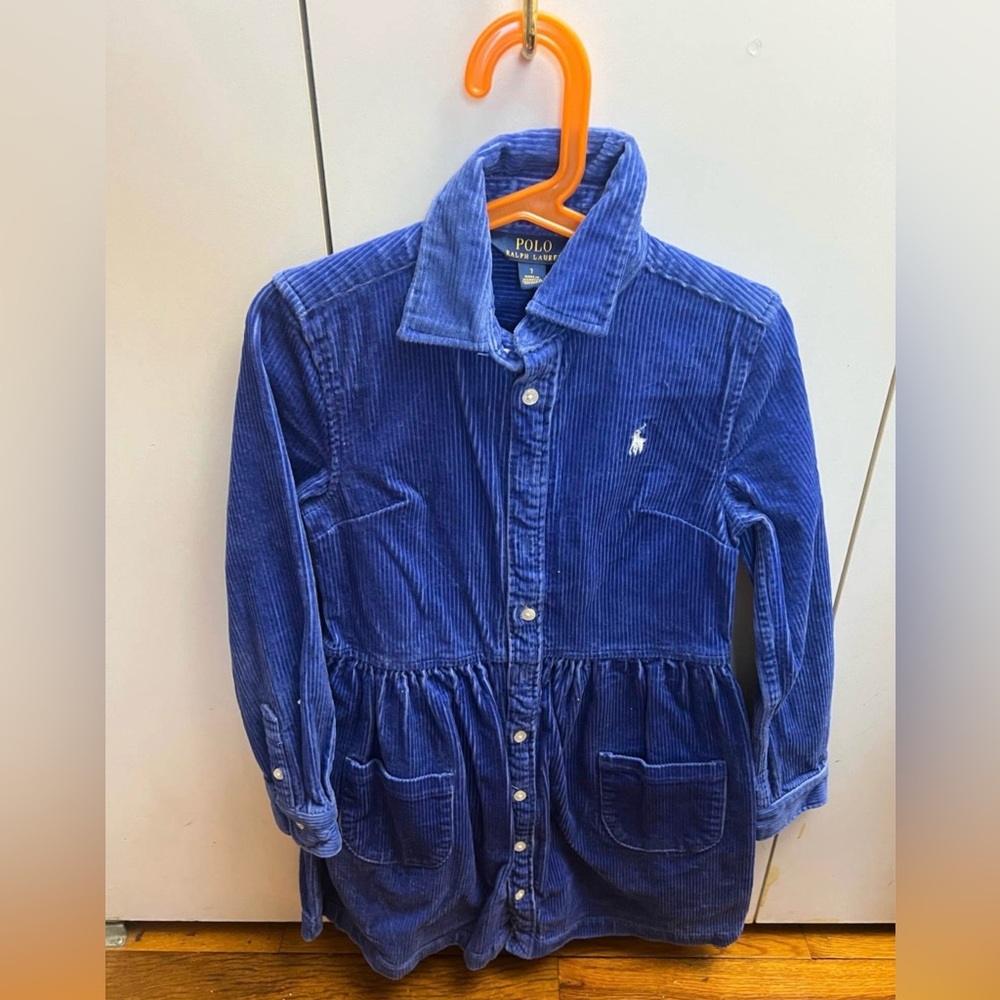 Polo by Ralph Lauren Royal Blue Corduroy Shirt